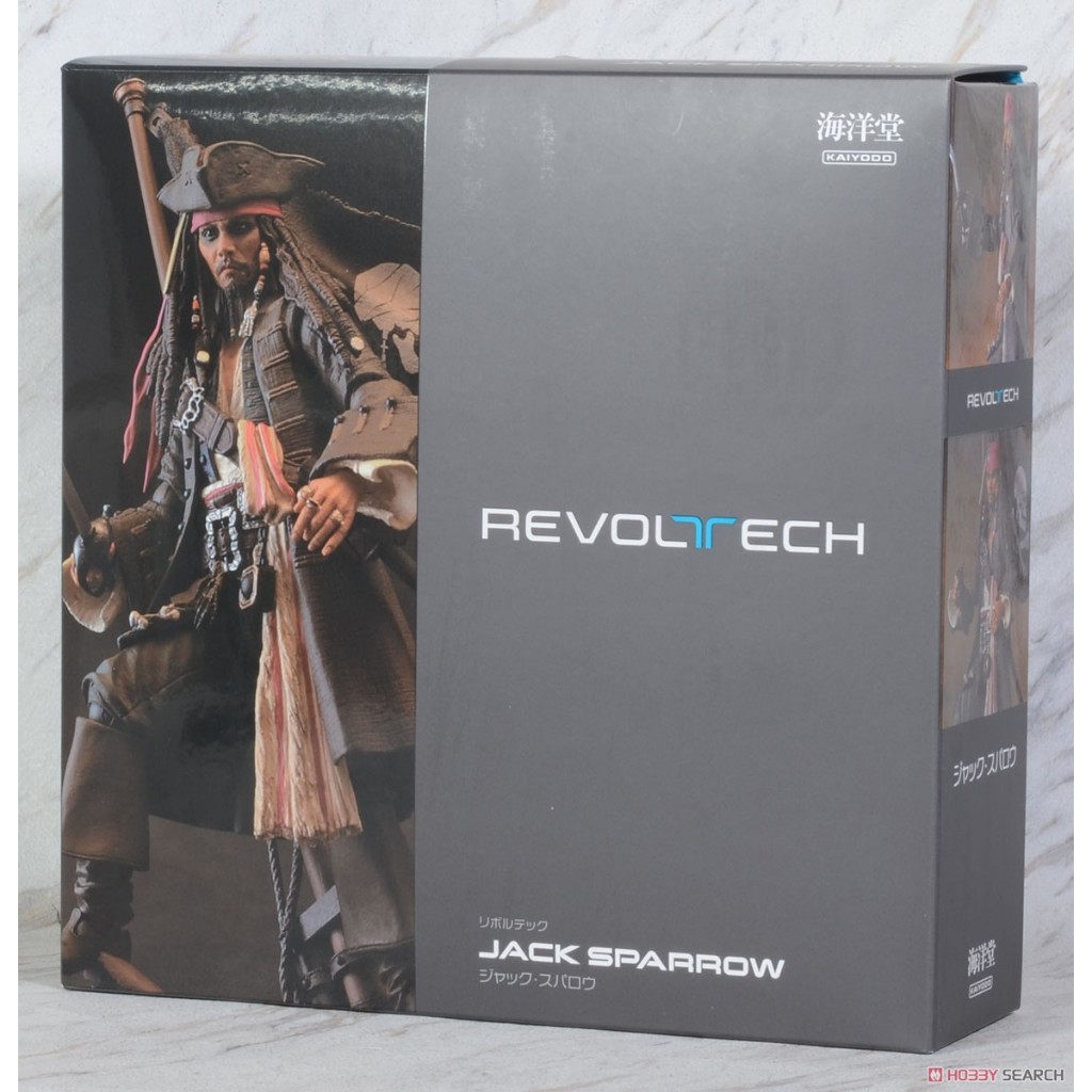 Revoltech Jack Sparrow and Mafex No.074 RoboCop 2