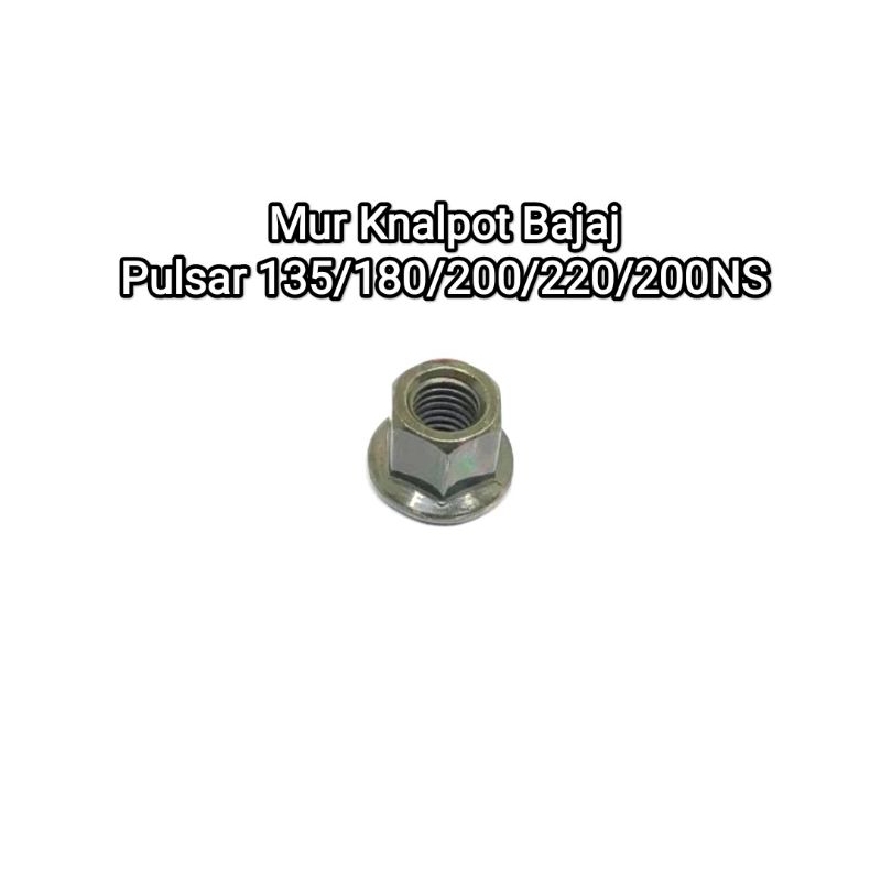 Mur Knalpot Bajaj Pulsar 125/135/180/200/220/200 NS
