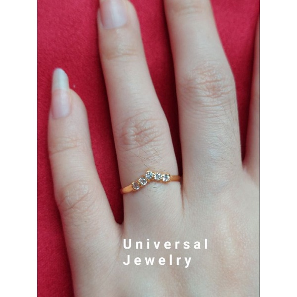 12.12 Cincin Dewasa Aurel Emas Muda setengah gram 