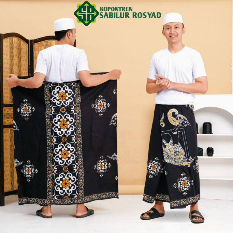 Sarung ST / Sarung Gus Iqdam / Gus Kautsar / sarung batik wayang pria wanita