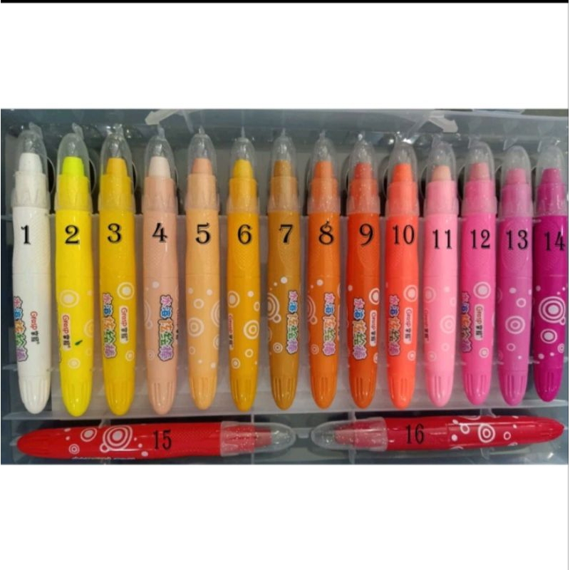 

[ECER] Crayon GRASP ULIR BESAR SATUAN Warna Lengkap