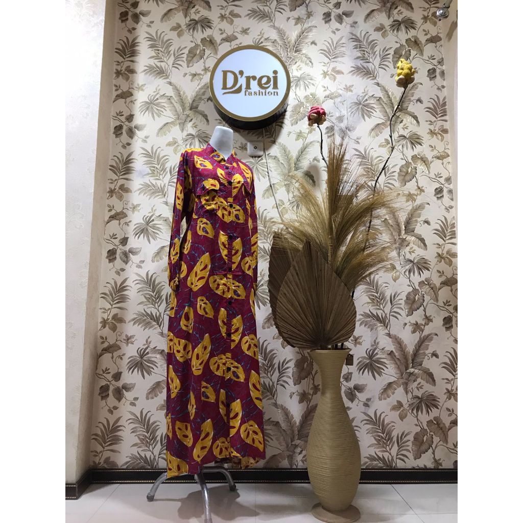 D'rei Fashion Baju Gamis Janda Bolong | Baju Dress Gamis Muslim