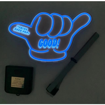 Lampu LED Universal dengan Saklar Manual / Sentuhan Racing Pada Jendela Depan Kaca Mobil