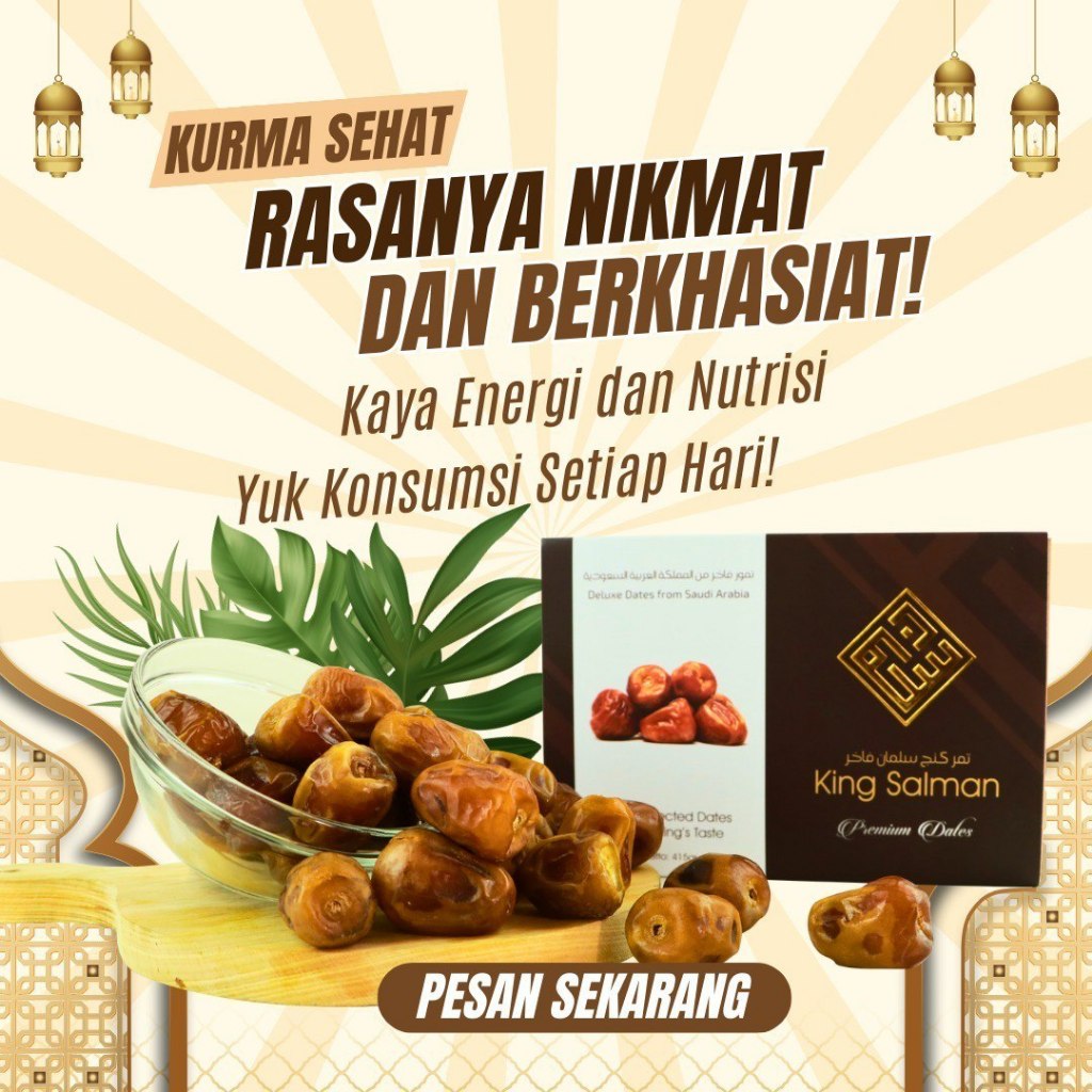 

Kurma Madu Premium King Salman