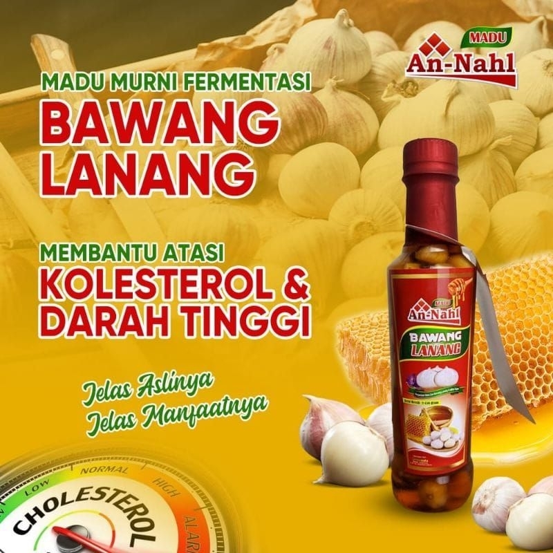 

MADU BAWANG LANANG AN-NAHL Isi 450Ml