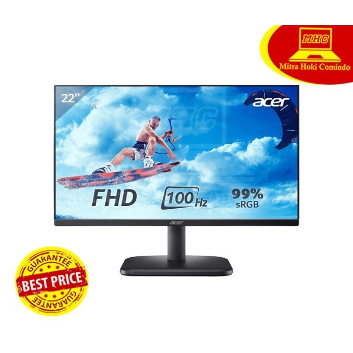 LED MONITOR ACER 22 INCH EK221QE3 22"/FHD/IPS/100Hz/1ms/HDMI/VGA