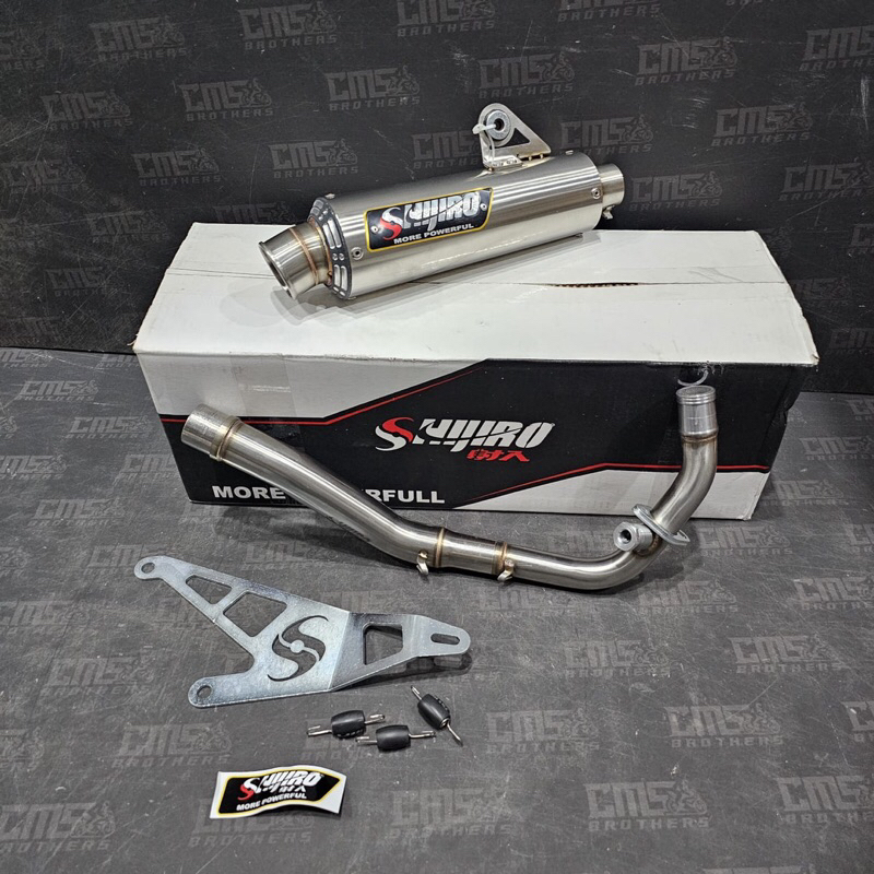 Exhaust Knalpot Shijiro Sijiro Vespa 150 Inlet 38 M3 Long