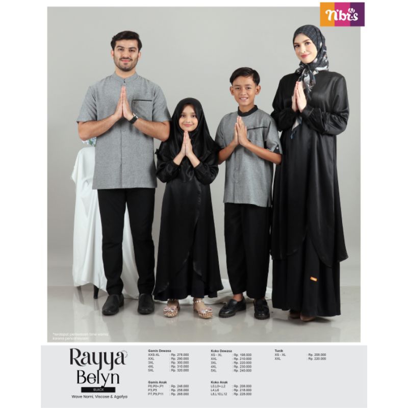 RAYYA SERIES 2024 RAYYA SERIES BELYN GAMIS BY NIBRAS