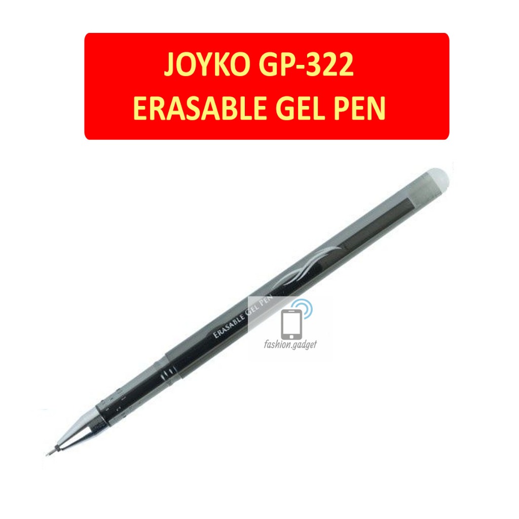 

Joyko GP-322 Shokyo 4 Gel 0.5 mm Erasable Gel Pen Pulpen Bisa Dihapus Pulpen Joyko GP322 GP 322
