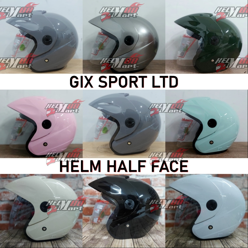 GIX Sport Helm Half Face bukan helm ltd