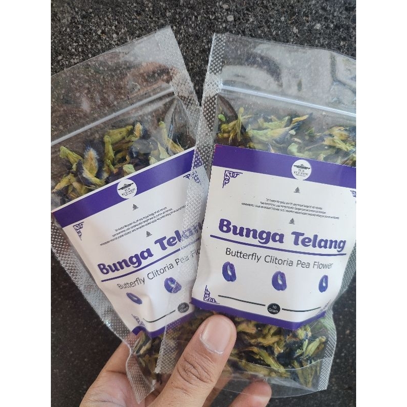 

BUNGA TELANG KERING ORGANIK KEMASAN 5 GRAM