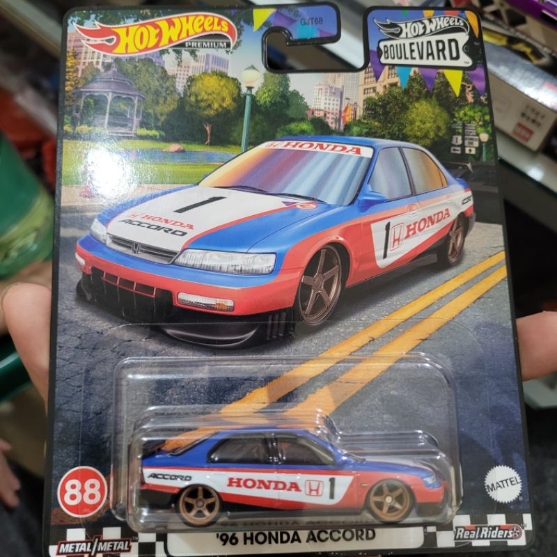 hotwheels premium boulevard 96 honda accord