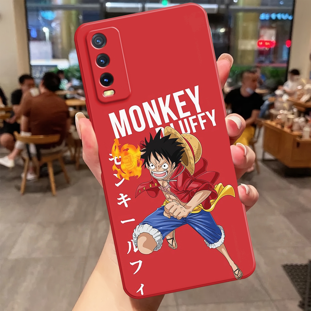 CASE VIVO Y12S/Y20/Y20S - SOFTCASE PRO CAMERA VIVO Y20/Y20S/Y12A/Y20A/Y20i/Y12S - FULL MOTIF - MONKE