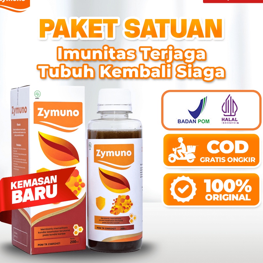 

Produk [Best Seller] Zymuno - Vitamin Herbal Alami Terbukti Berkhasiat 100% Ori Diskon