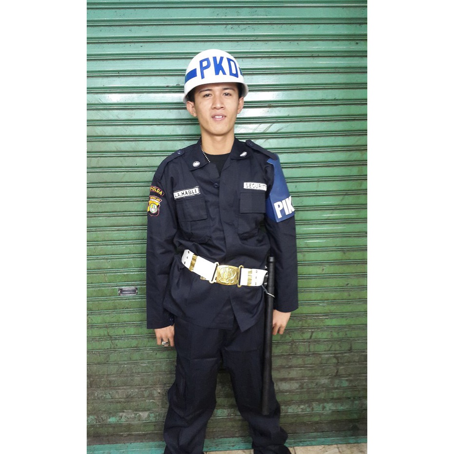 Ready stock Setelan PDL Satpam PDL Security Baju Lapangan Murah