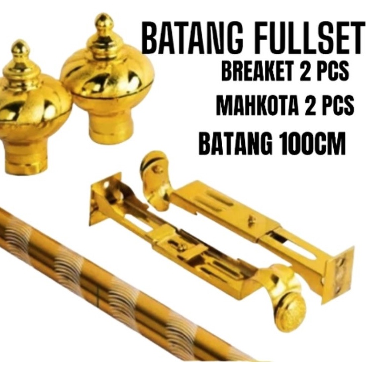 Murah Banget BATANG / TIANG GORDEN 1 METER FULL SET