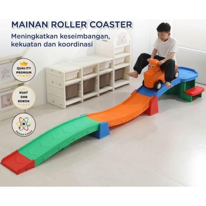 Roller Coaster Mainan Anak Wonderful Ride Chick Ride On Mobil Dorong