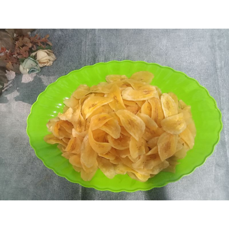 

KERIPIK PISANG ORIGINAL 500 gr