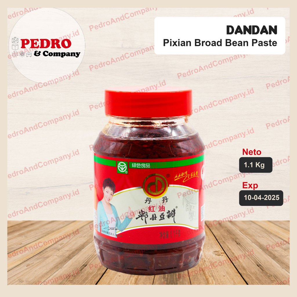 

Dan Dan Brand Pixian Broad bean paste 1.1 kg bumbu siap pakai chinese