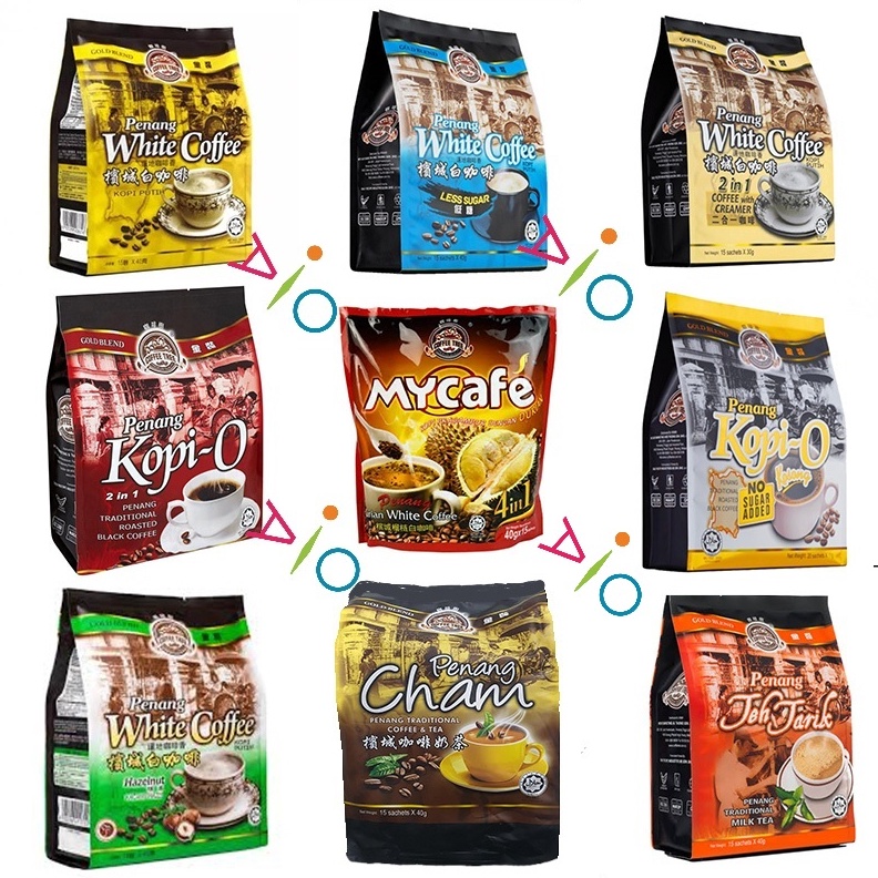 

Original Coffee Tree Penang White Coffee | MyCafe Durian White Coffee | Kopi Penang Teh Tarik !!!