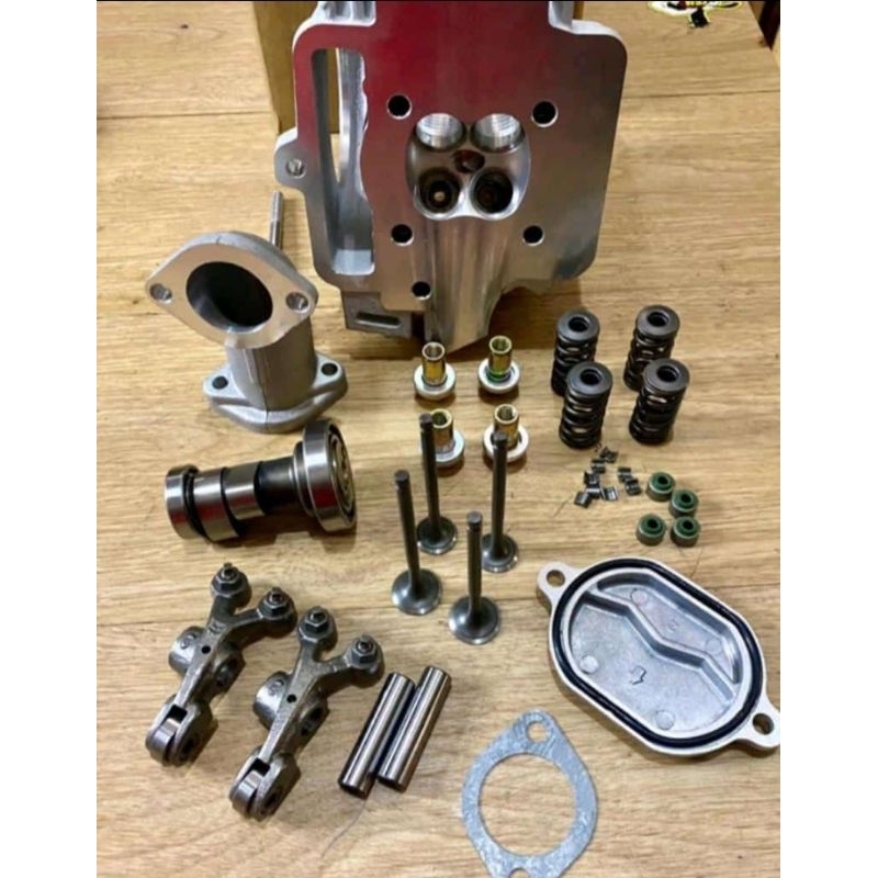 kop head cylinder KLEP 4 posting CNC pnp grend,win,supra,legenda,prima,XGP RACING