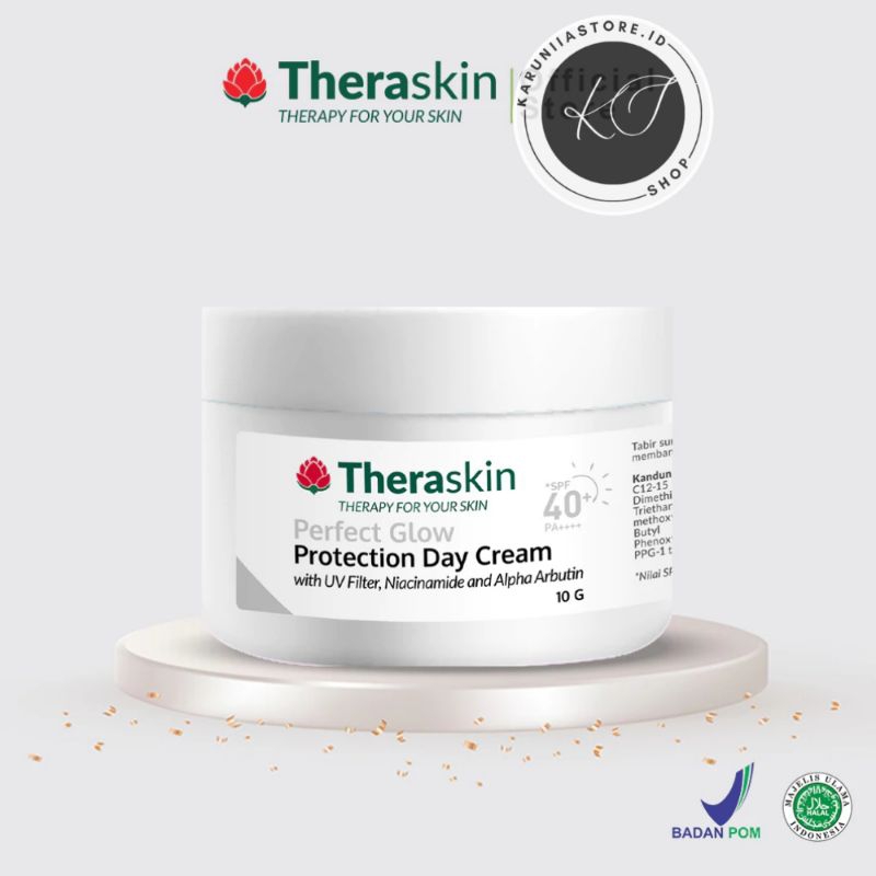 Theraskin Perfect Glow Protection Day Cream SPF40+++ PA++++ 10gr