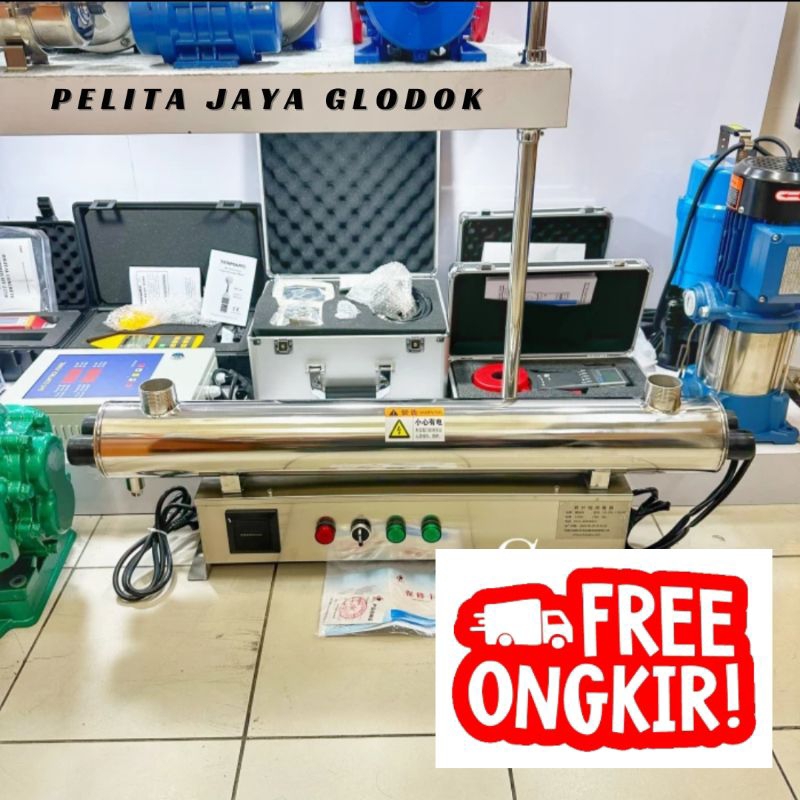 Uv 3lampu Uv 36gpm Panel ultraviolet industri uv water sterilizer