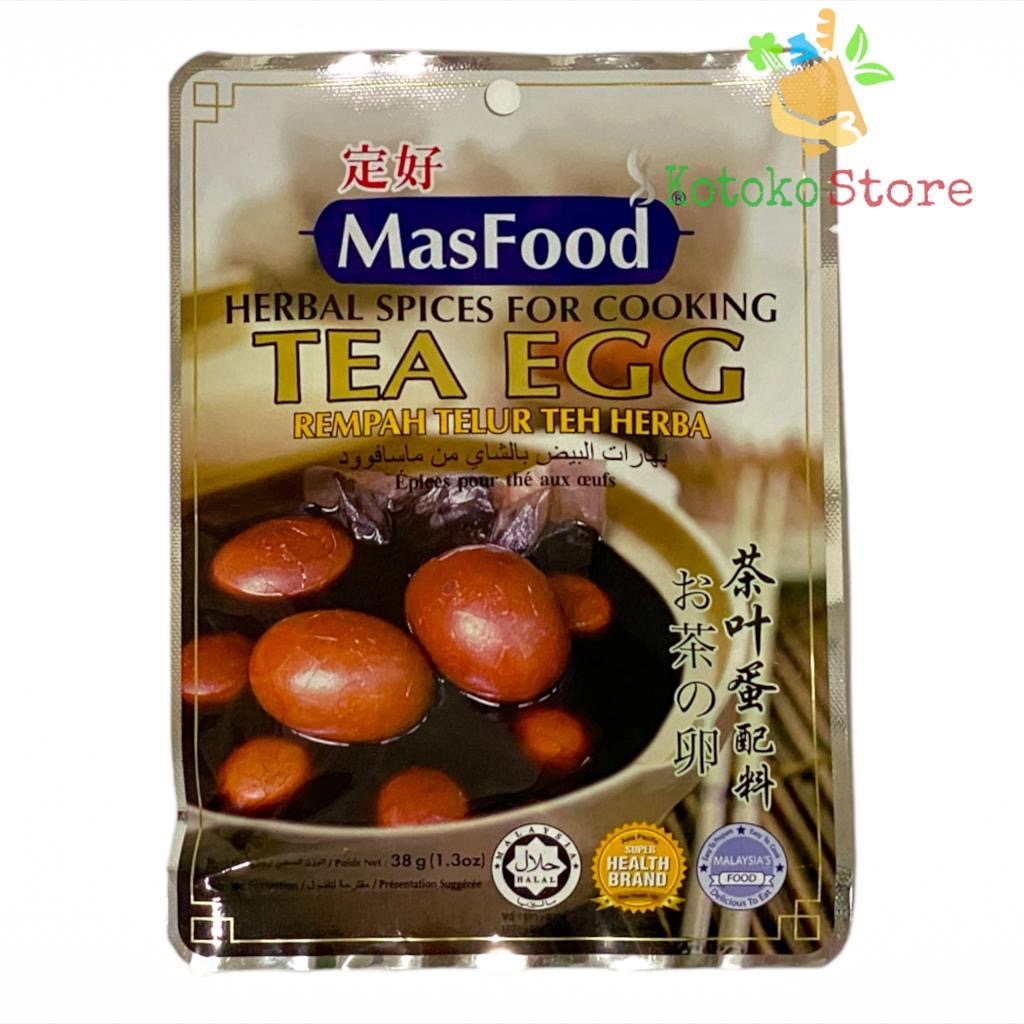 

MasFood Herbal Spices Tea Egg / Cha Ye Dan Bumbu Herbal Teh Telur 38gr