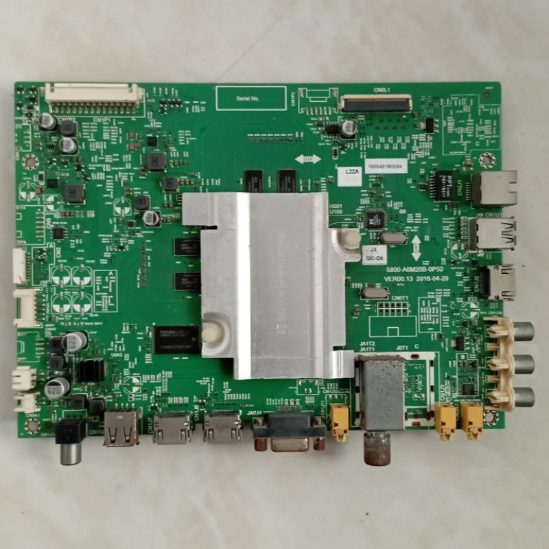MB MOBO MAINBOARD MODULE MESIN TV PANASONIC TH 49DX400G/TH 43DX400G MB PANASONIC 43/49
