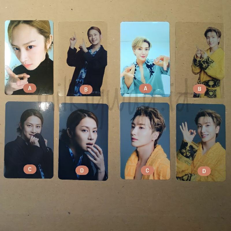 Super Junior Photocard Heechul Leeteuk