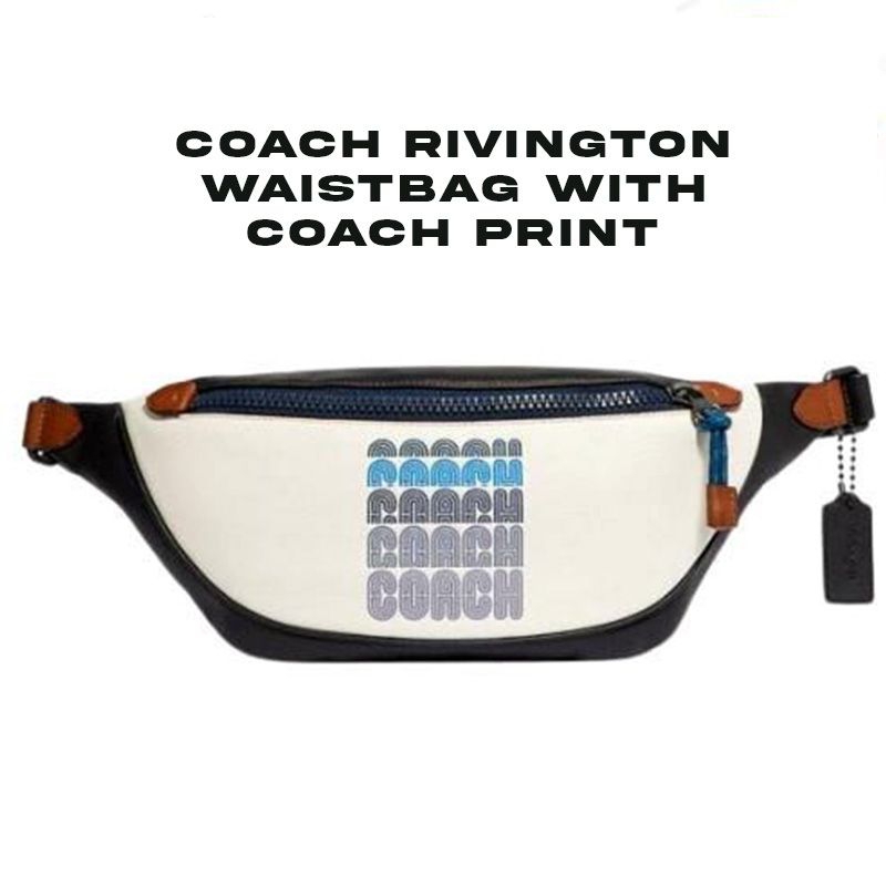 COACH RIVINGTON WAISTBAG WITH COACH PRINT