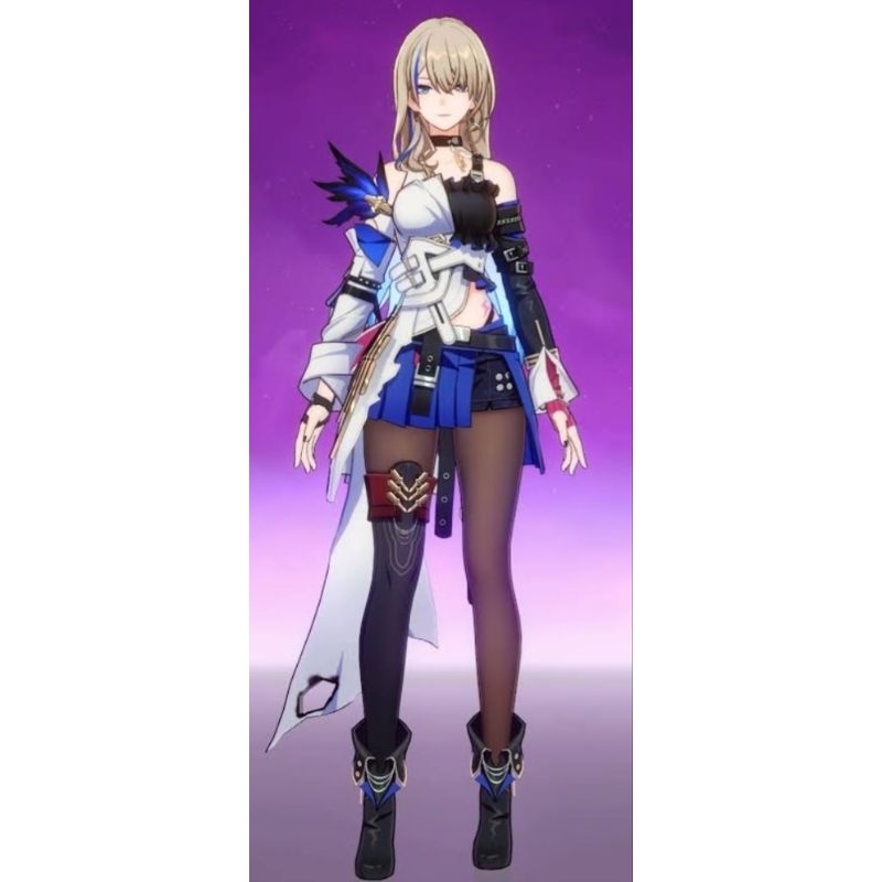 Wig Cosplay Serval Honkai Star Rail Bekas Preloved