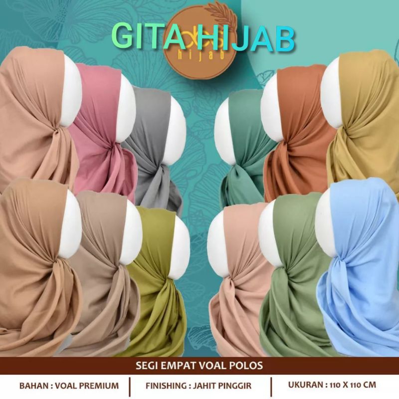 Paket 6 pcs hijab cempaka sinar glamour / paket usaha 4 pcs / hijab s4 sinar glamour premium