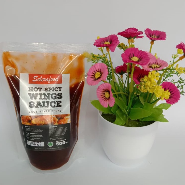 

Kirim Sekarang Hot Spicy Wings Sauce - Saus Sayap Pedas Selerafood 500 gr/Pack ➮➟✤
