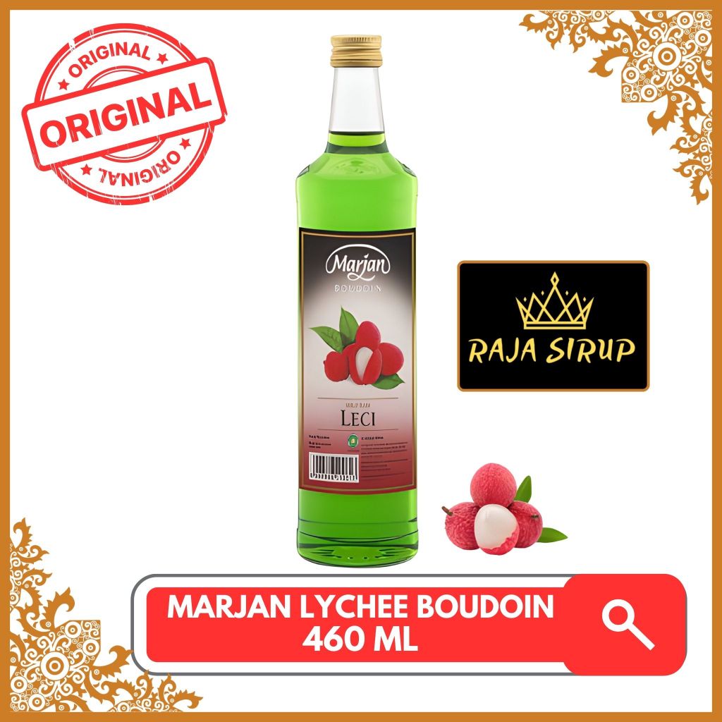 

Sirup Marjan Lychee Boudoin 460ml