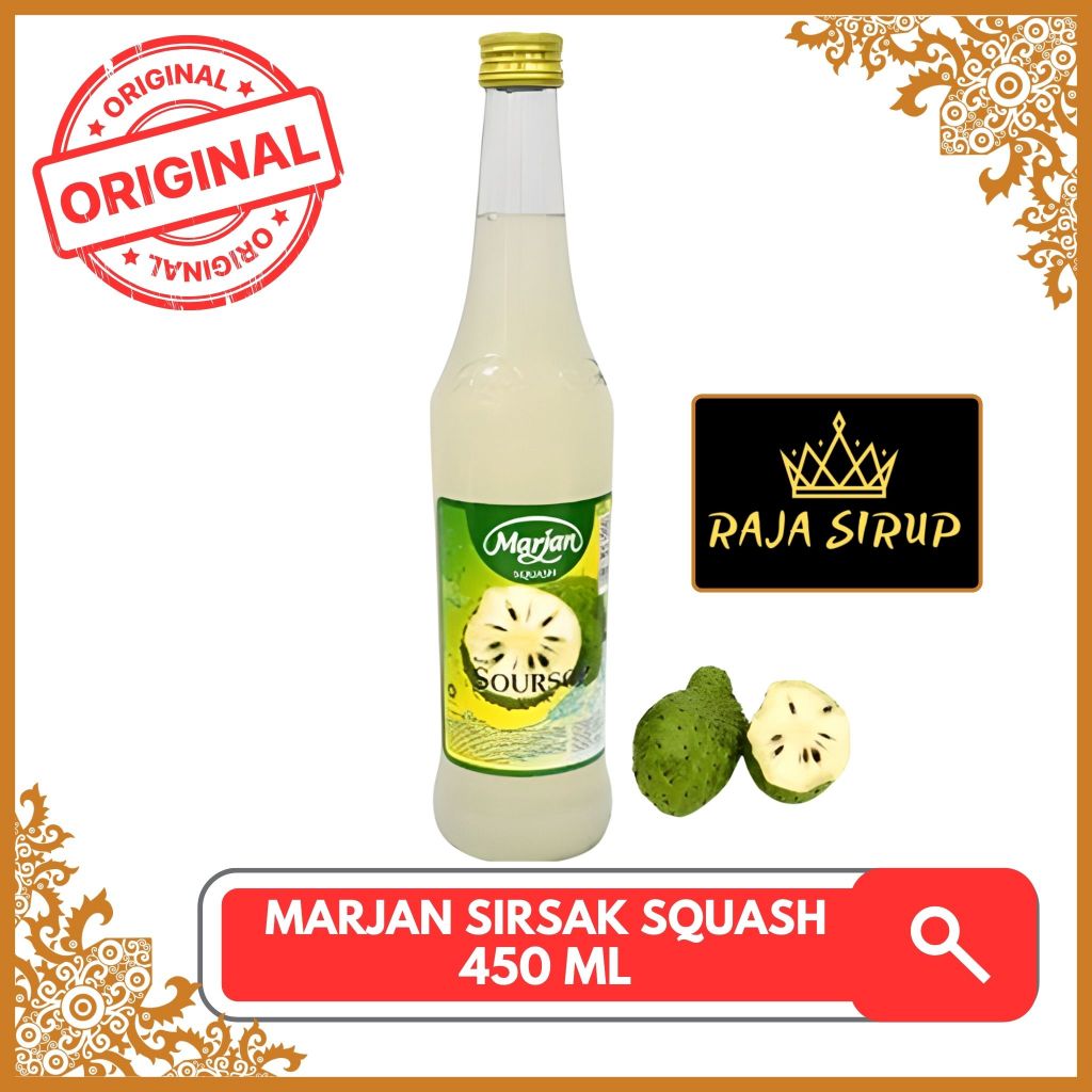 

Sirup Marjan Sirsak Squash 425ml