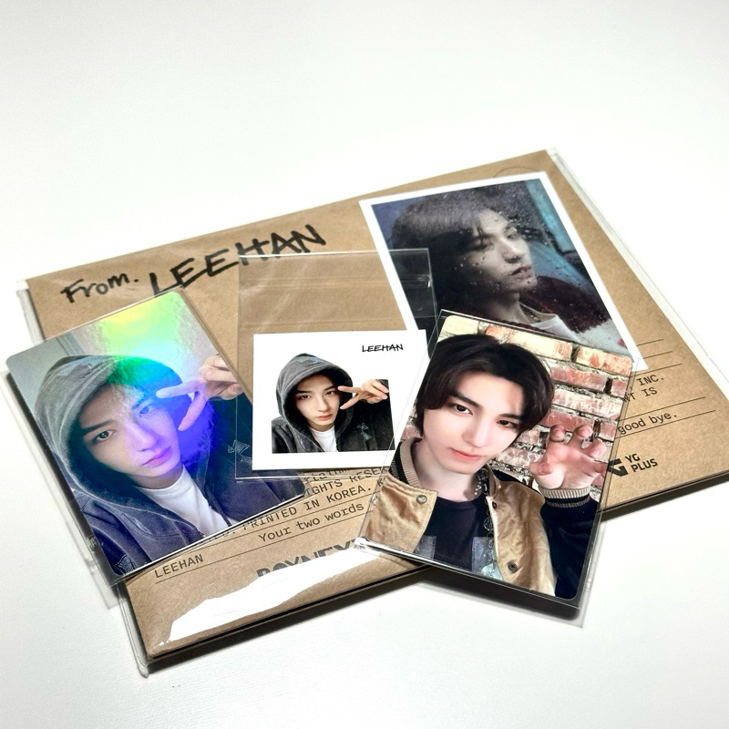 FULLSET LEEHAN LETTER + POB WEVERSE LETTER BOYNEXTDOOR WHY ALBUM OFFICIAL LEEHAN MAUNG LEEHAN HOODIE