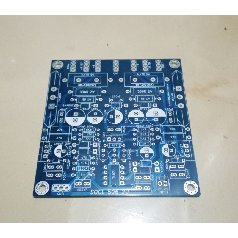 PCB SOCL 506 2U Dual Layer