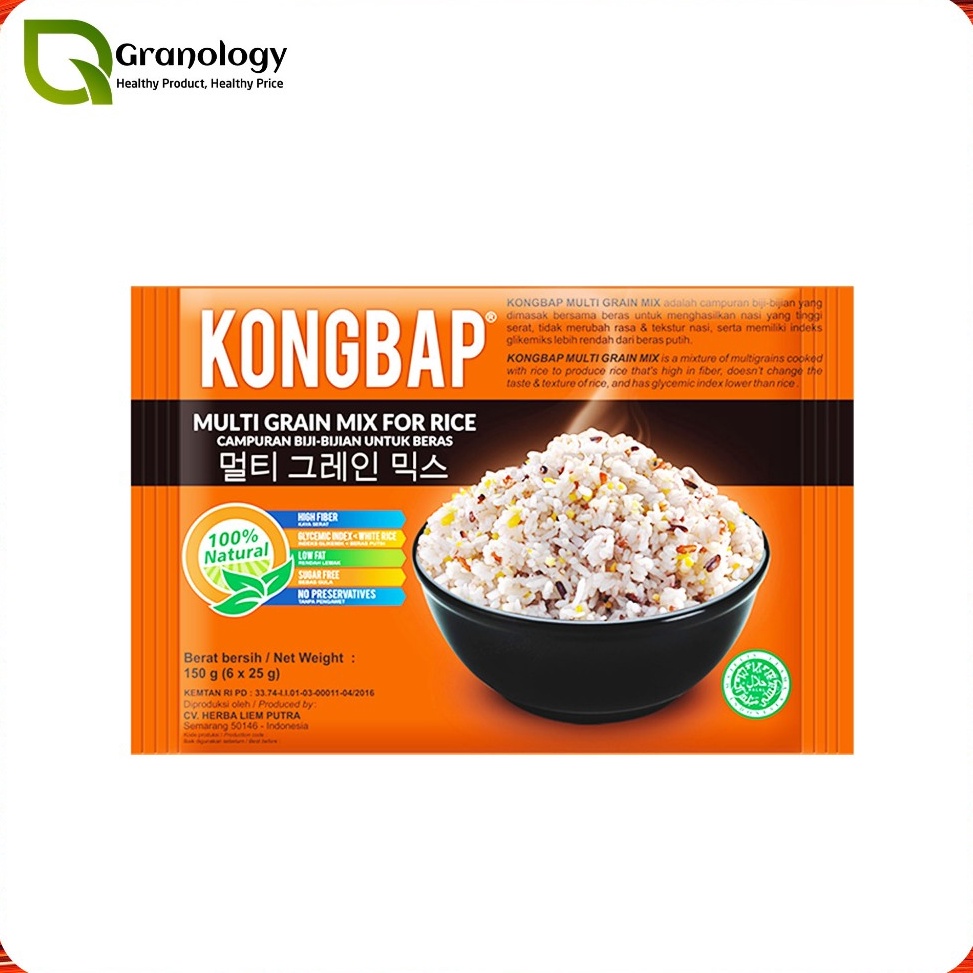 

TIPE LRU771 Kongbap Multi Grain Mix Original 150 gram
