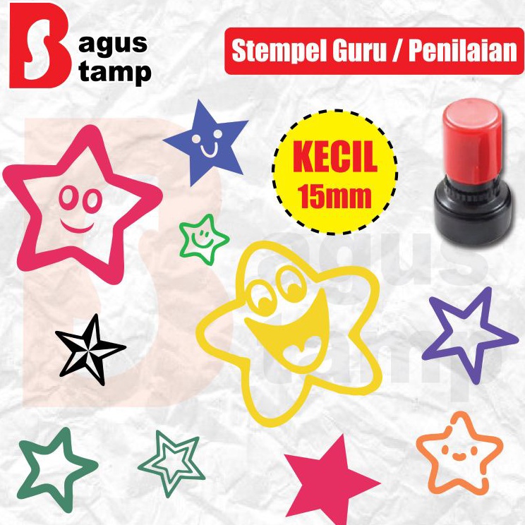 

Buruan Beli Stempel Guru Bintang [KECIL] Star Teacher Stamp Penilaian Rewards TK SD Anak Paud