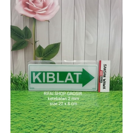 

Produk Keren MUSOLAH KIBLAT SIGN BOARD AKRILIK MURAH BERKUALITAS