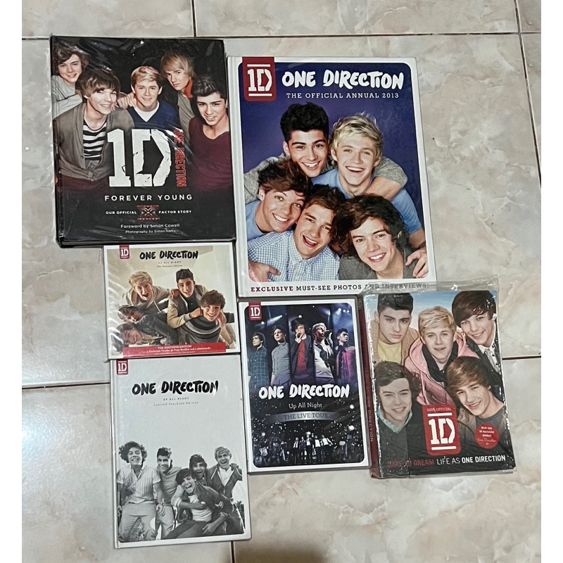 one direction book and album
