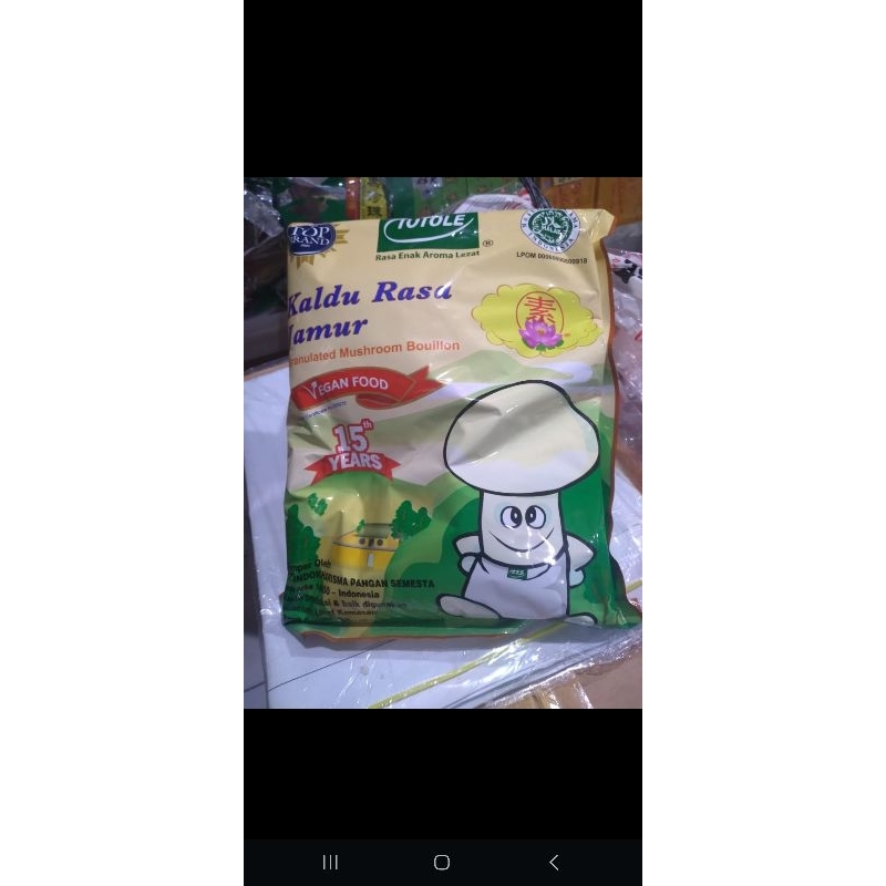 

Totole Kaldu Jamur 1kg