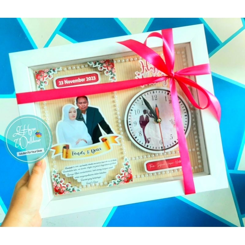 KADO NIKAH/POP UP FRAME PLUS JAM