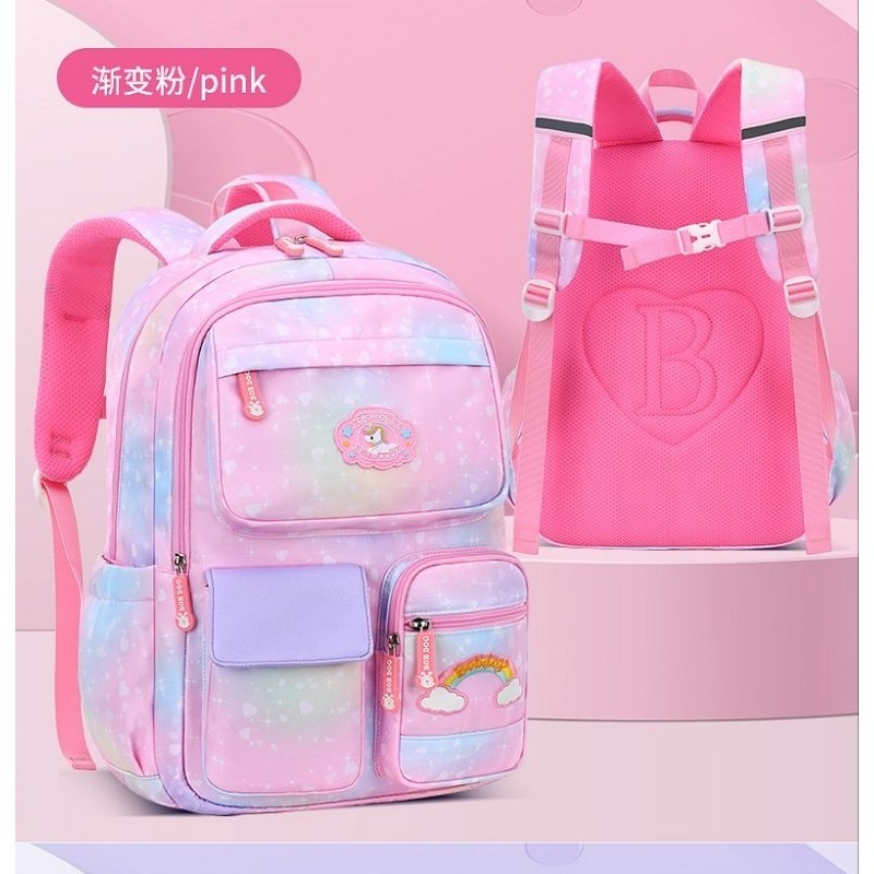 Tas sekolah anak perempuan tas SD Kelas 3-6 school bag kid ransel kado anak hadiah gift anak.gf