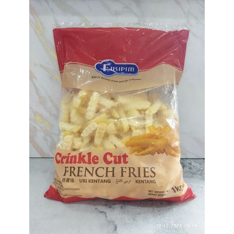 

Fusipim French Fries Crinkle Cut 1 kg