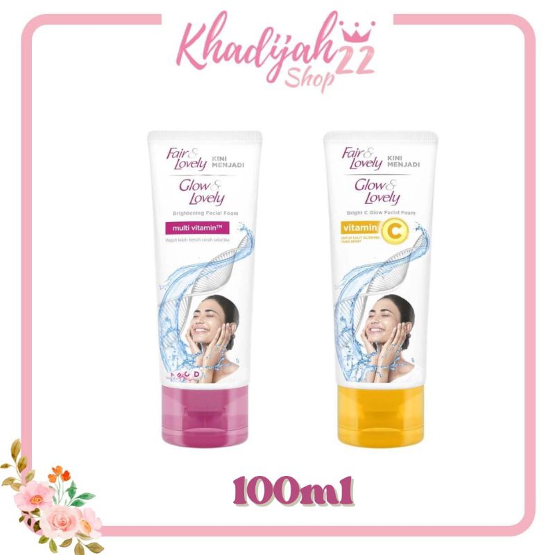 Glow And Lovely Facial Foam 100gr