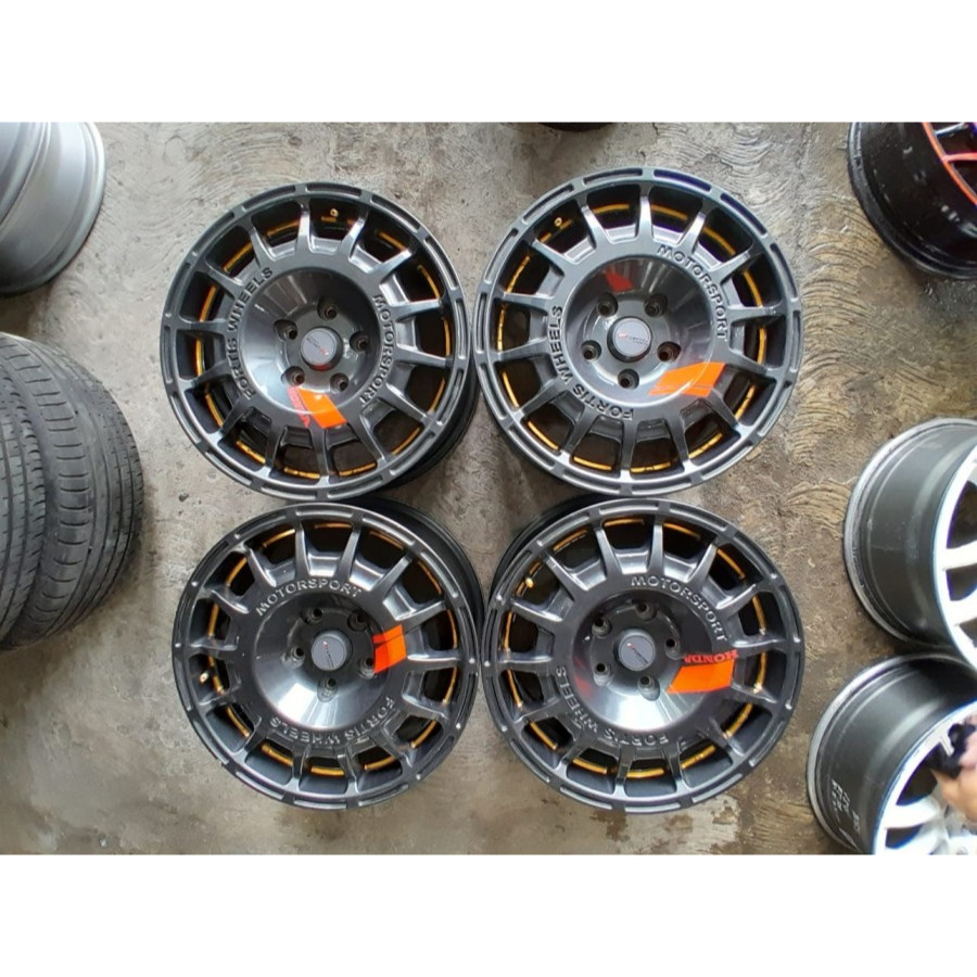 Velg Mobil Bekas Ring 16 Lubang 5 FORTIS R16X7 5X114,3
