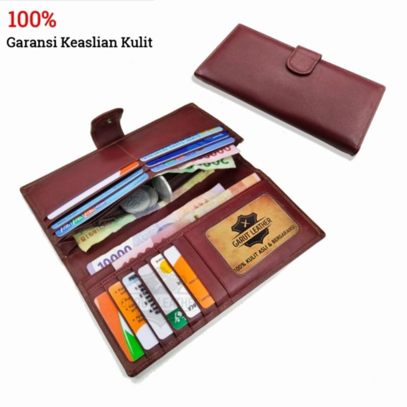 Dompet Kulit Wanita 100% ORIGINAL Kulit Asli Garut