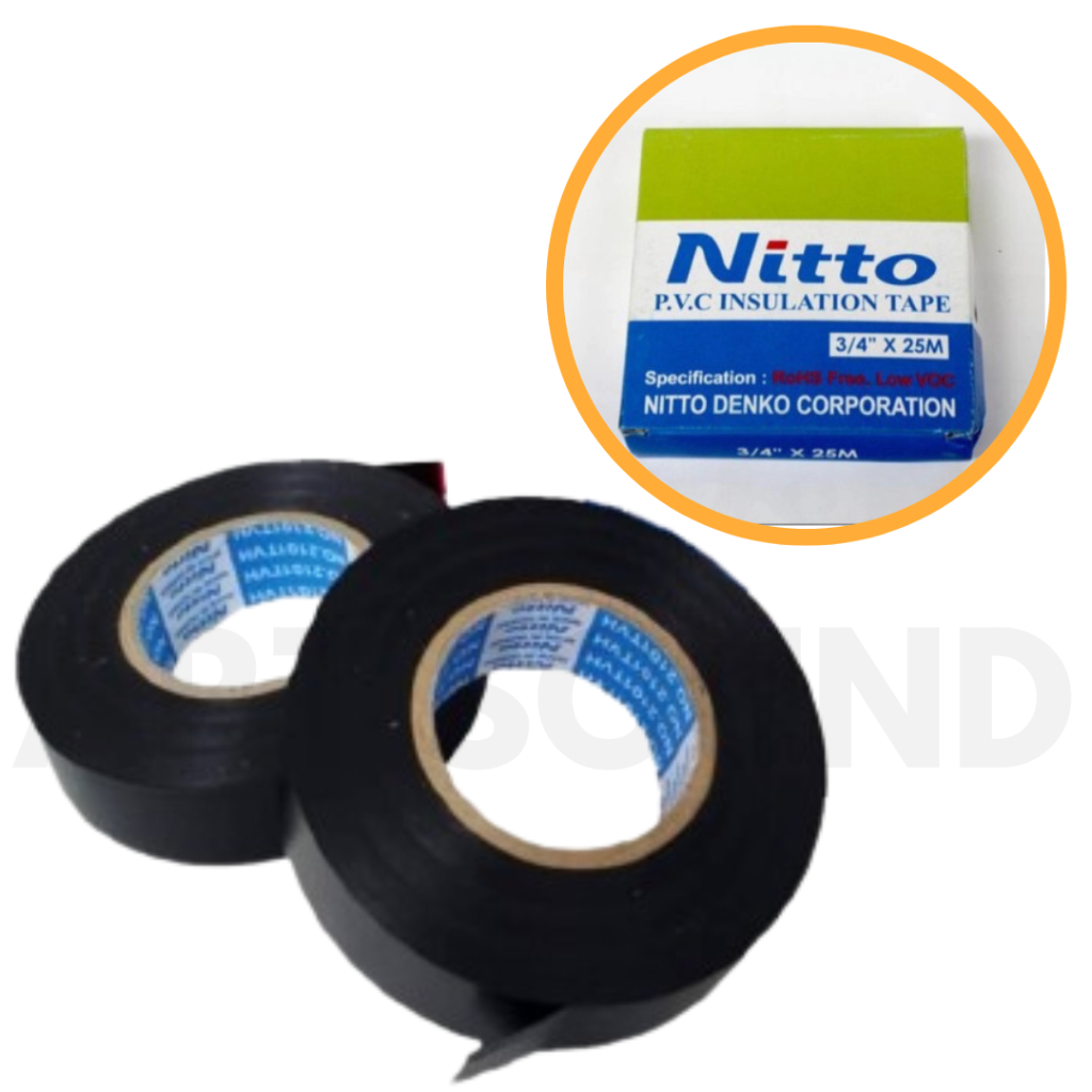 

Isolasi Solatip Solatif Plakban Listrik Nitto